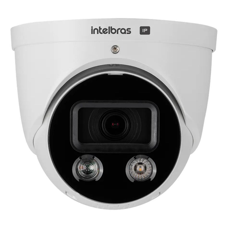 Camera Vip 5430 D Tl Ia Ir 30m 2,8mm 4mp 2 Mic Intelbras