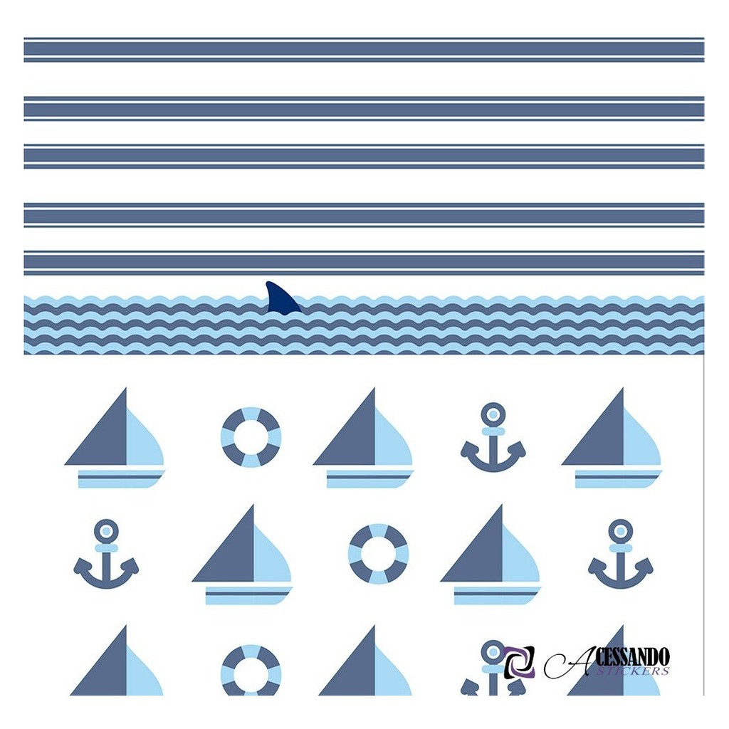 Papel Parede Adesivo Lavável Infantil Quarto Marinheiro Boys