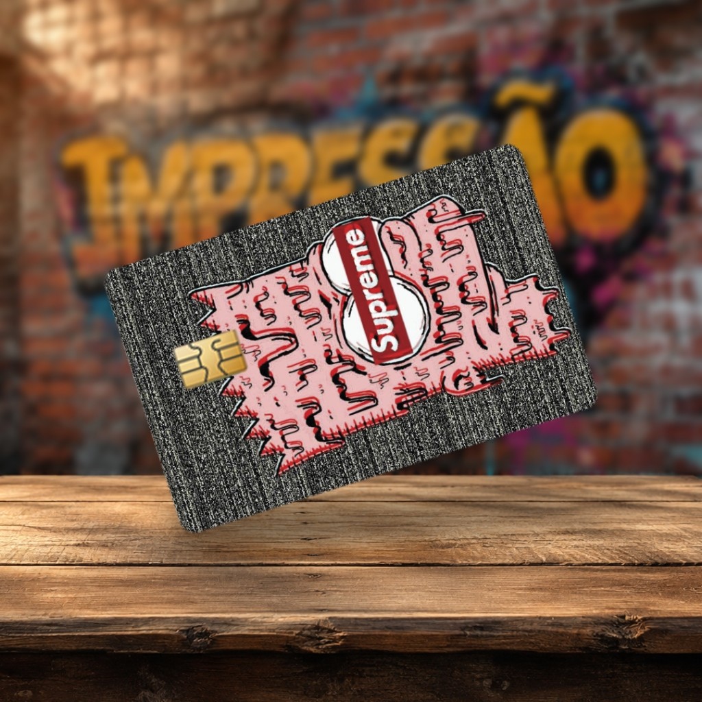 Skin Adesivo Pelicula de proteção para Cartão de Crédito Bart Simpsons Sad Boy Supreme