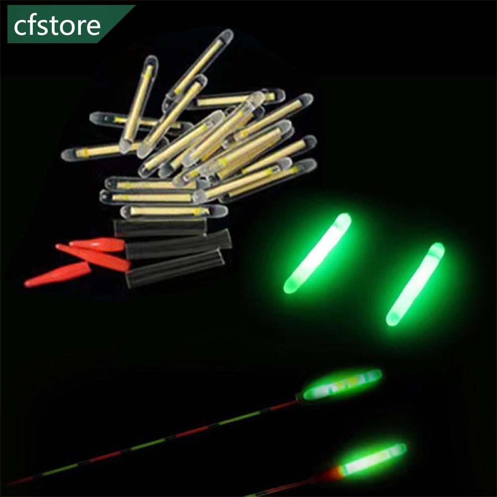 CFSTORE 50PCS/lot 2,2-4,5mm Luzes De Haste Flutuante De Pesca Noturna Leve Bastão Luminoso Escura Fluorescente Útil G2X3