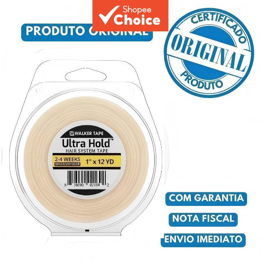 Walker Tape Ultra Hold Fita Dupla Face À Prova D'água Para Perucas De Cabelo , 2-4 Semanas Com Duração , 1 