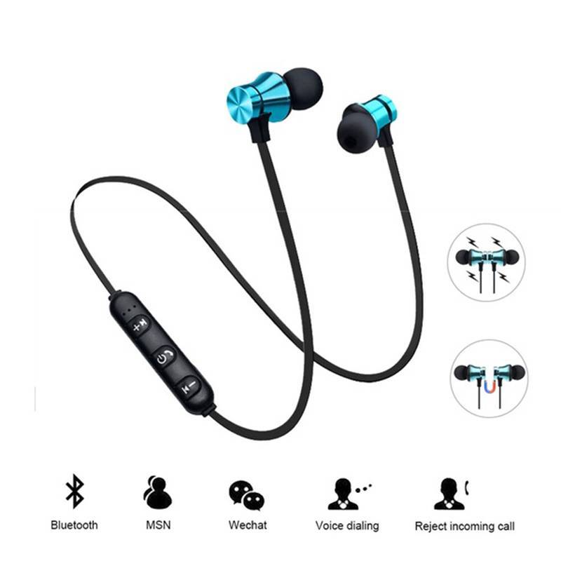 ADS Fone De Ouvido Magnético Sem Fio XT11 Música Telefone Fones Esportivos Com Microfone Novo BR