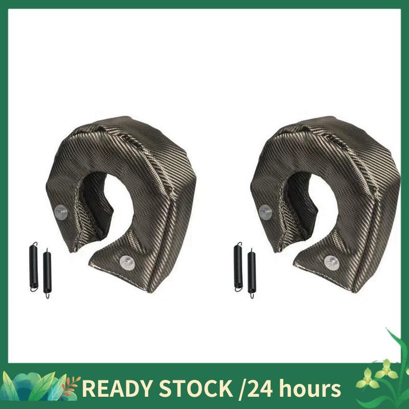 2X T3 Racing Turbo Cobertor Protetor Térmico Carregador Capa Com Mola De Travamento Para T25 T28 GT25 CT26 GT28 GT30 GT3