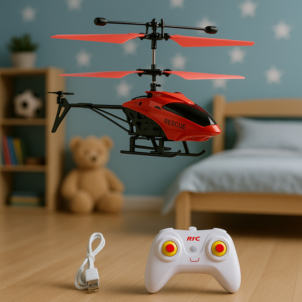 Helicóptero De Controle Remoto Mini Drone De Suspensão Para Diversão Infantil