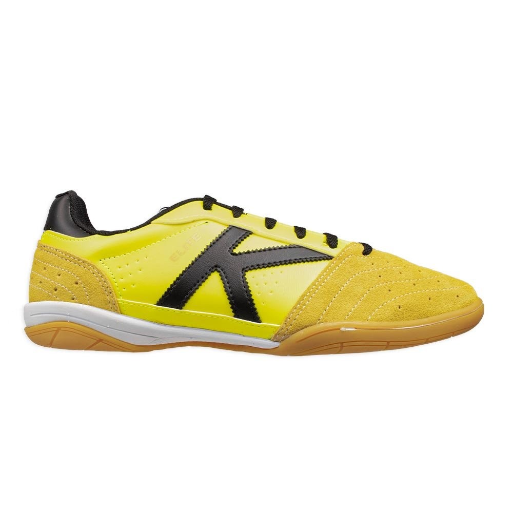 Chuteira Amarela Kelme Control Elite Futsal Confortável