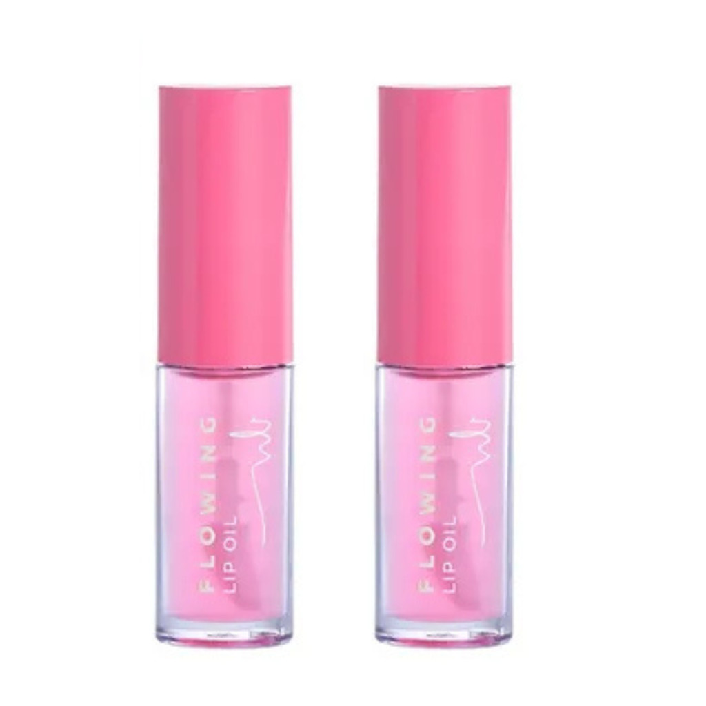 Kit c/2 Lip Oil Natalia Beauty By Ruby Rose Flowing 4ml