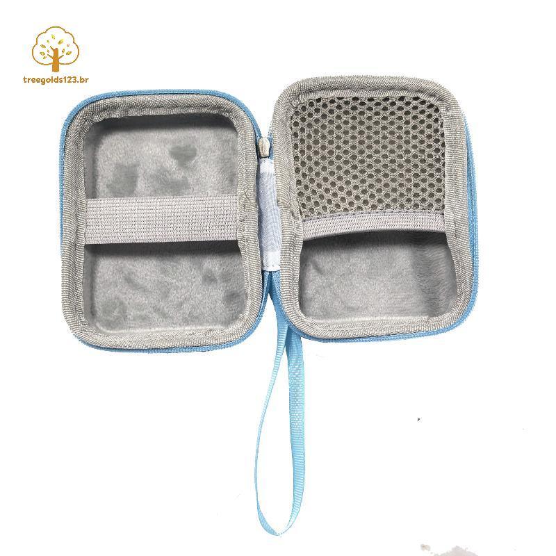 TREEG Nylon EVA Hard Shell Câmera Digital Caso Armazenamento De Viagem Bolsa Para Cartão CCD