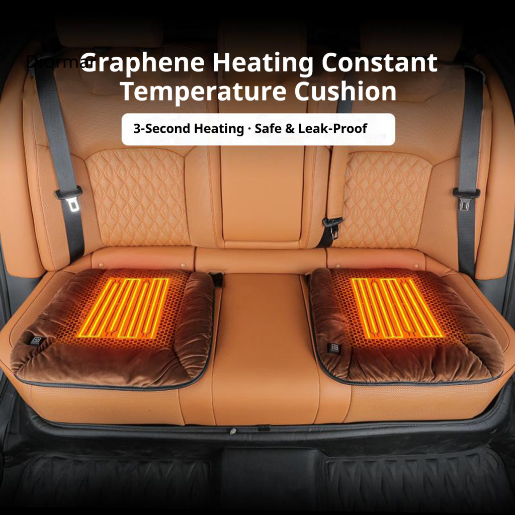 Car Seat Cushion Soft 12v Universal for Cars Suvs Trucks – Comfortable Long Drive Pad for Automotive Wheelchairs Gamin