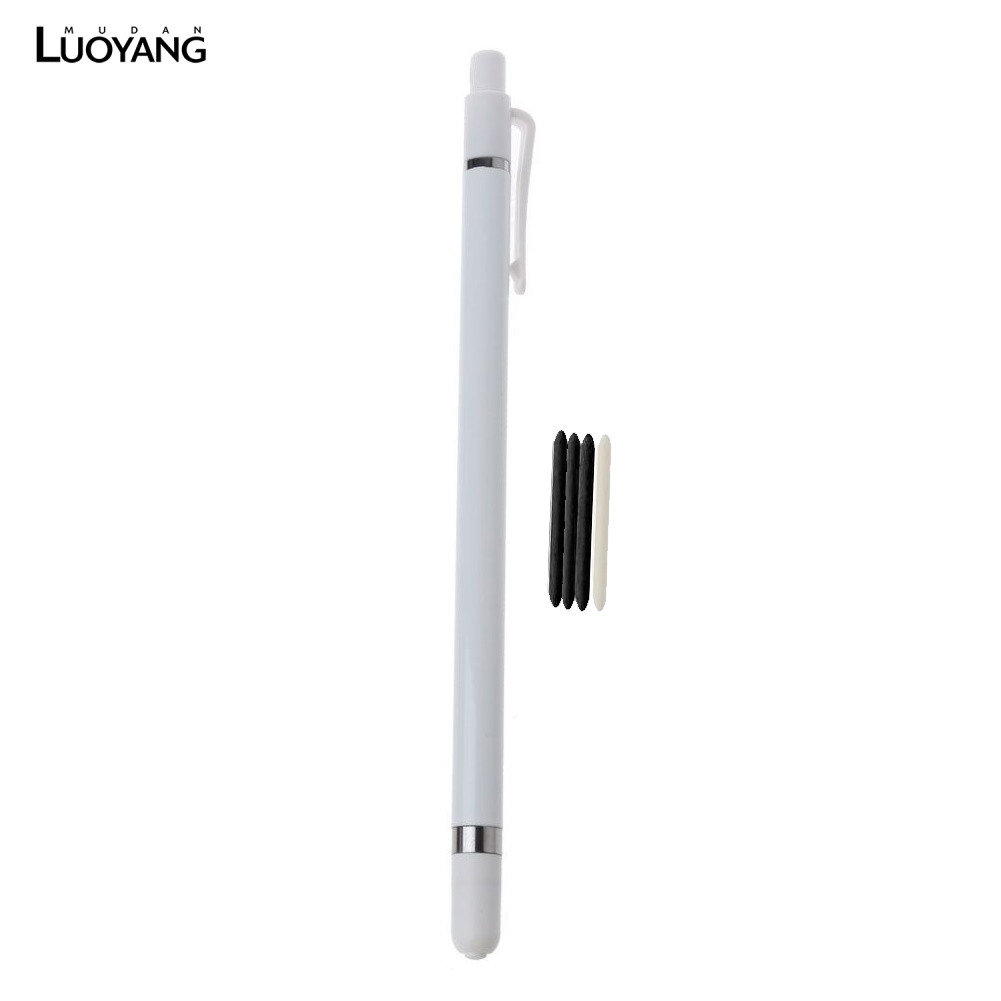 Caneta Stylus Capacitiva Com Tela De Toque De Pontas Macias Duplas Para Smartphone/Tablet/Laptop