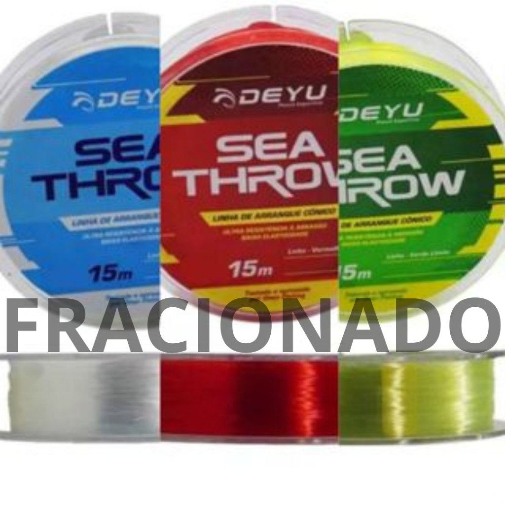 Arranque Cônico Sea Throw Deyu - 5x15mts - 0,20~0,52mm
