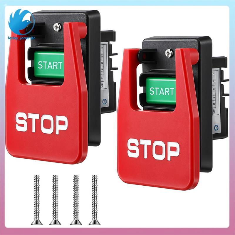 [lesley_jones.br] 2PACK 120/230V Interruptor Liga/Desliga Monofásico Eficiente 120V 2HP Fácil Contato Para Energia Rápid