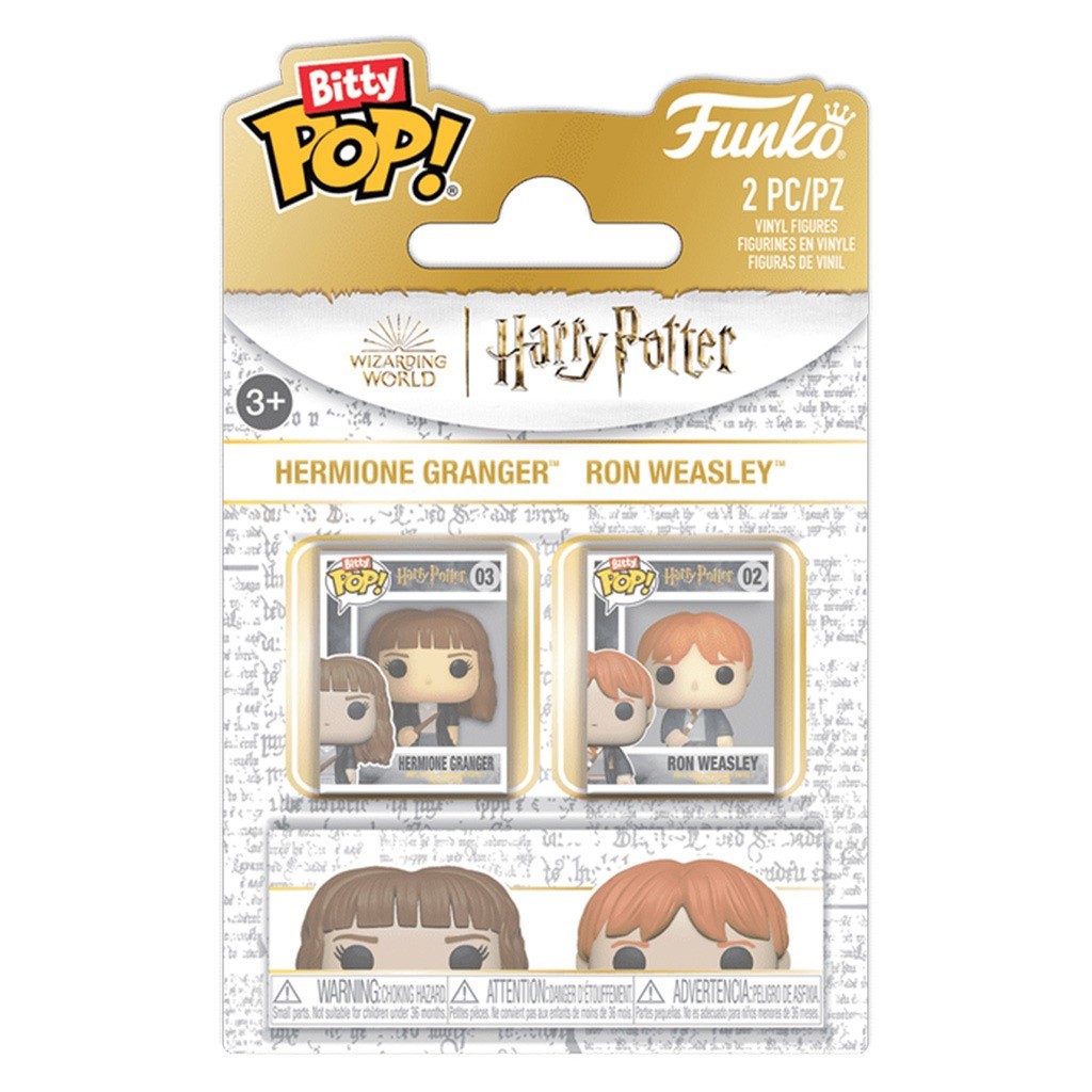 Funko Bitty Pop Harry Potter Hermione & Ron Weasley 2pack