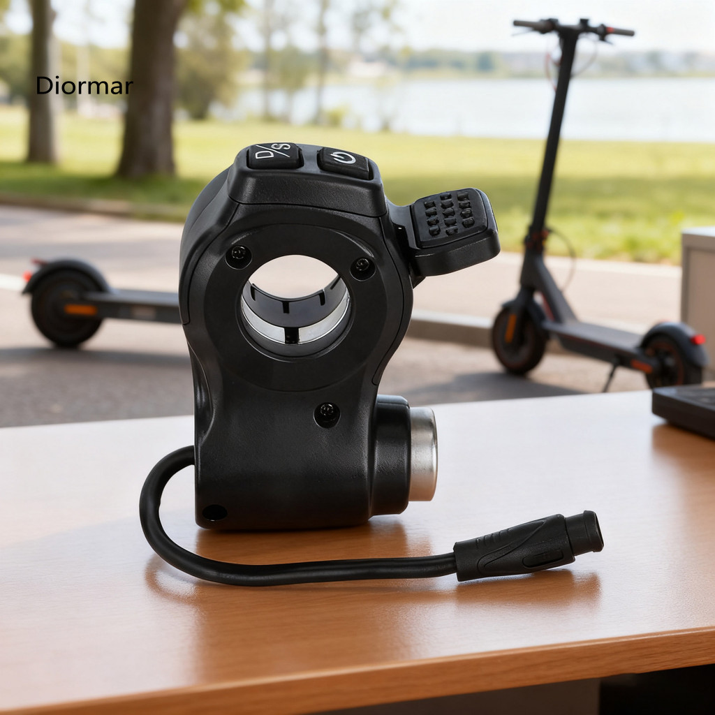 Throttle and Power Control for Electric Bicycles Bicycle Speed Adjustment Scooter with Switch – Anti-accidental Start
