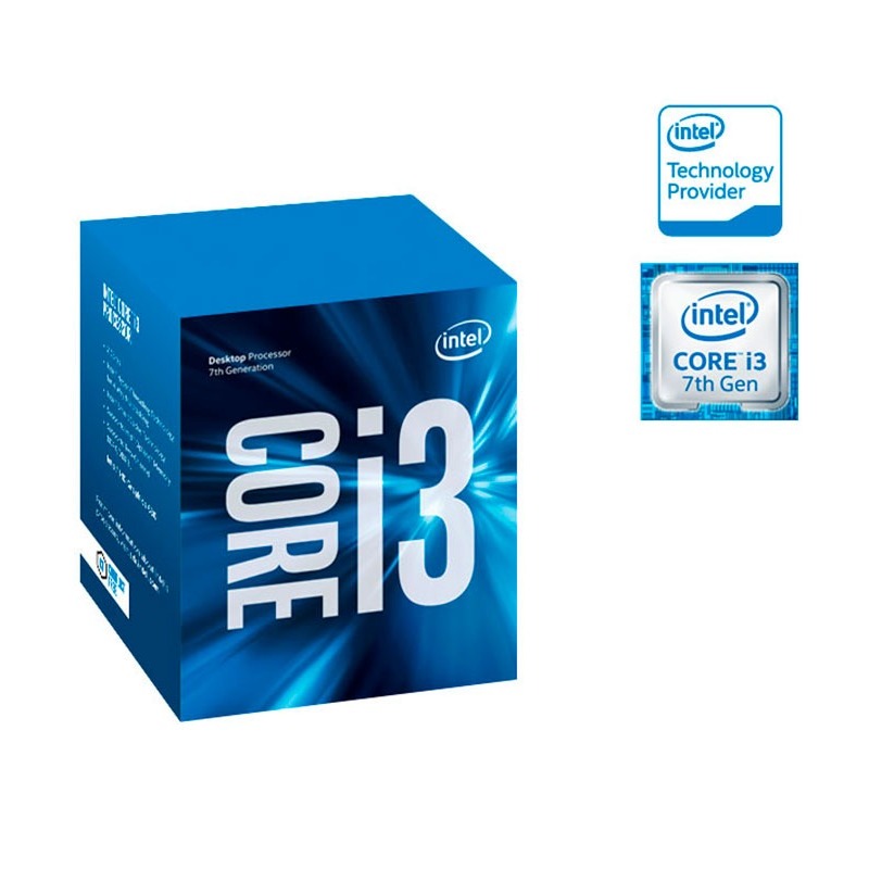 Processador Intel i3-7100 3.9GHz 7ª Gen LGA1151 DDR4 Dual Core - Ideal para PC Gamer custo benefício