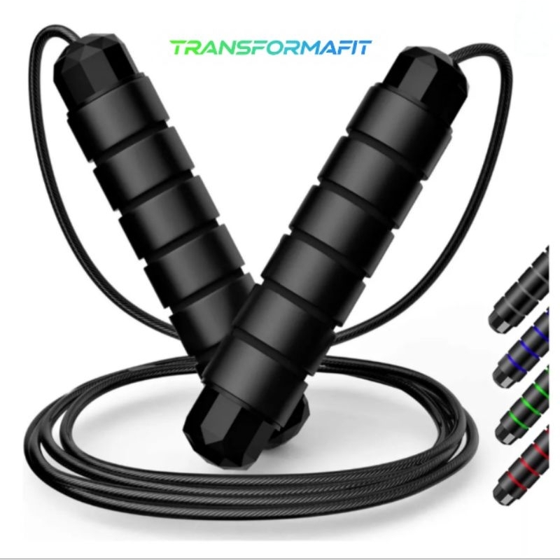 Corda de Pular Profissional Speed Rope Ajustável Crossfit Academia Treino Cardio 3m