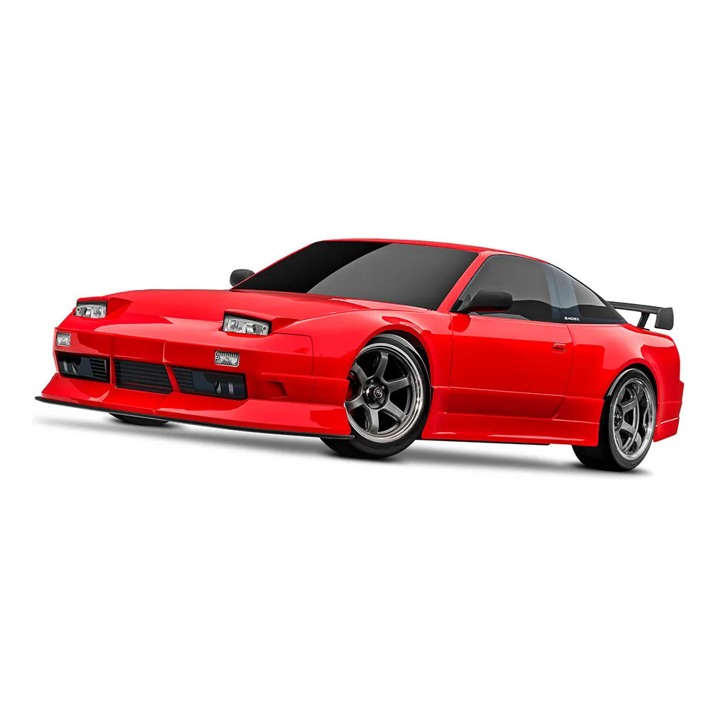Carro Traxxas 1/10 4-tec Drift Nissan 240sx Rwd Tqi Red