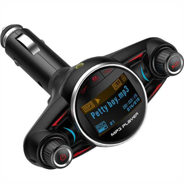 Player Car MP3 Adaptador Kit Carregador De Carro Multifuncional Para 12V/24V