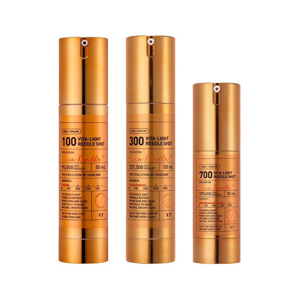 vt Cosméticos vita-light reedle shot 100 50ml , 300 50ml , 700 30ml