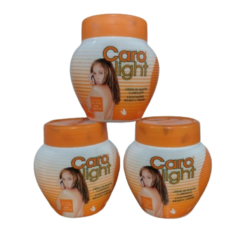 Creme Clareador Hidratante Caro Light 120ml Importado Kit 3 Unidades