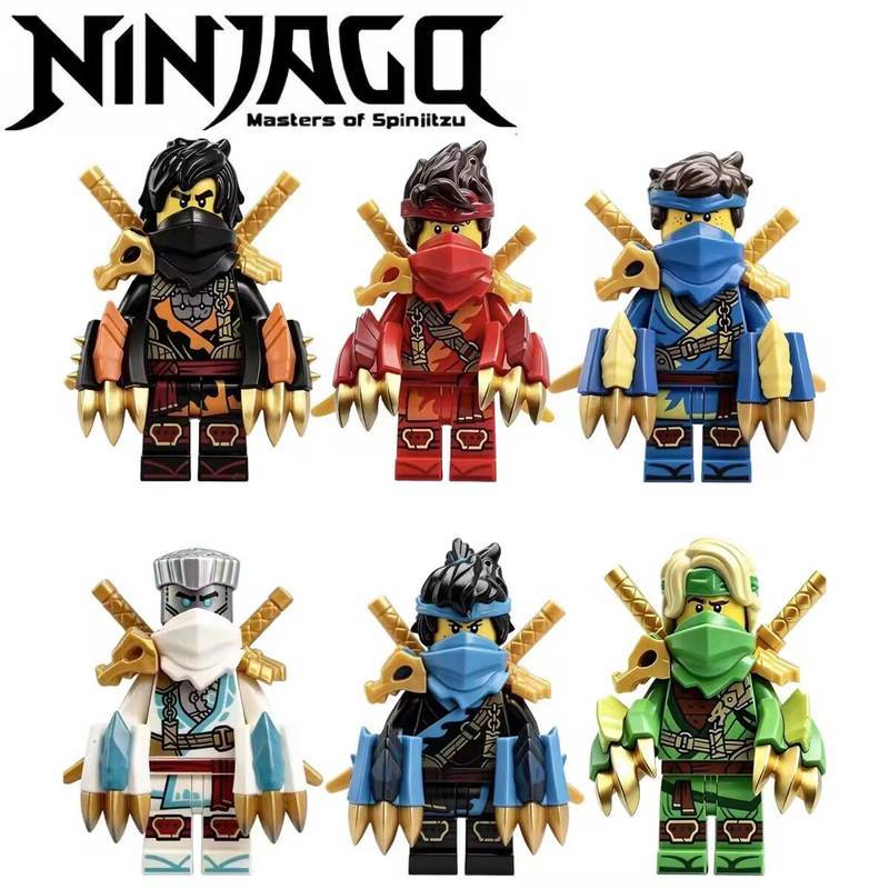 Dragon Shoulder Armor Dragon Claw Shape Lloyd Kaijie Doll Building Blocks Educational Toy Gift LdHD
