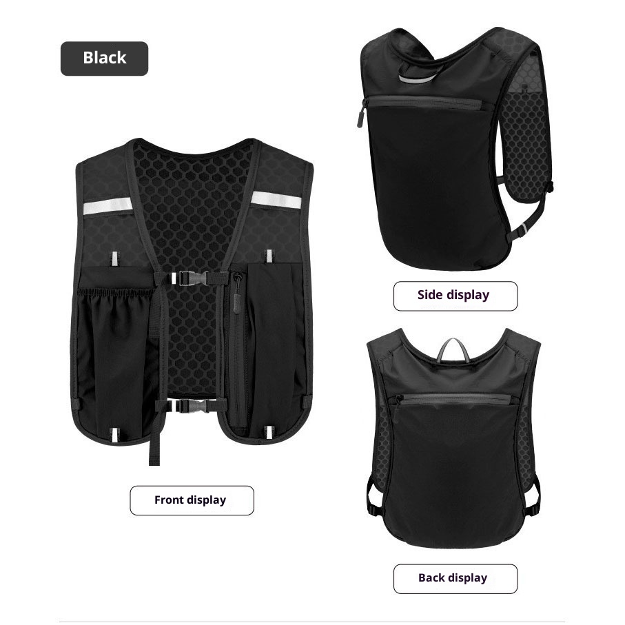 Mochila De Ciclismo À Prova D'água : Bolsa De Cinto Leve Para Homens Correndo Jogging Balaclava Máscara Esportiva Toalha
