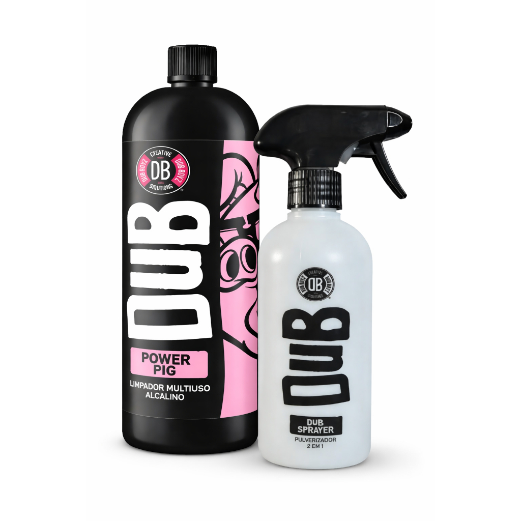 LIMPADOR MULTIUSO CONCENTRADO 1,5L  POWER PIG + PULVERIZADOR DUB SPRAYER DUB BOYZ