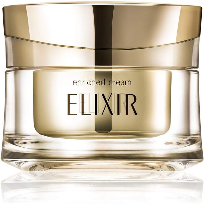 ELIXIR Enriched Cream TB Night Cream Firming Anti-Aging Fine Lines Moisturizing Face Massage Rich Refill Made in Japan