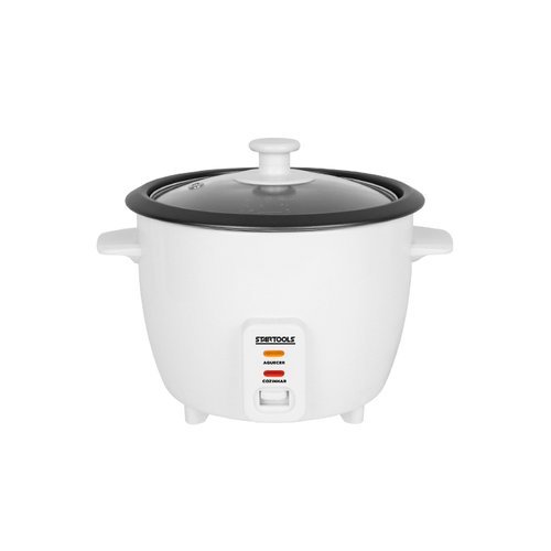 Panela Arroz Elétrica 1,3L 400W 127V Branca STARTOOLS