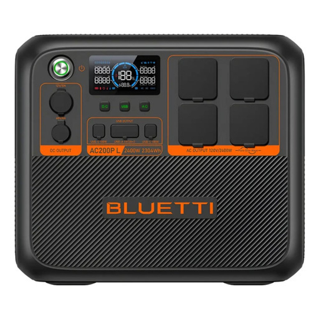 BLUETTI Estação De Energia Portátil Ac200pl 2.400w No Total