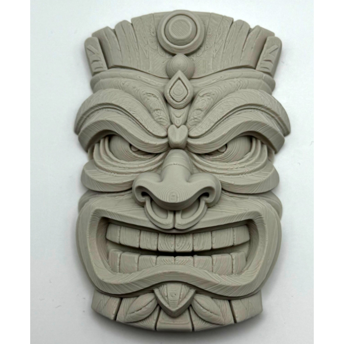Arte de Parede Tiki - Impressão 3D