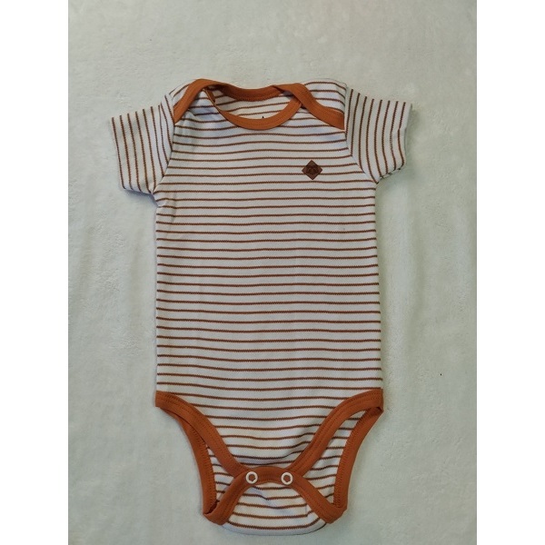Body infantil unissex Tiki Liki em piquet super confortavel tamanho P/M/G