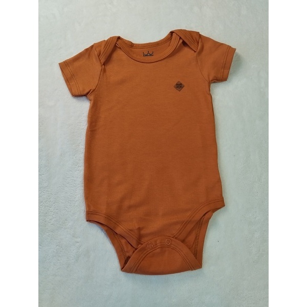 Body infantil unissex Tiki Liki em algodão  tamanho P/M/G