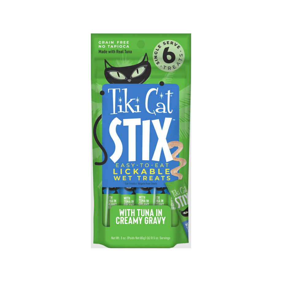 TIKI CAT STIX ATUM AO MOLHO 6 SACHES