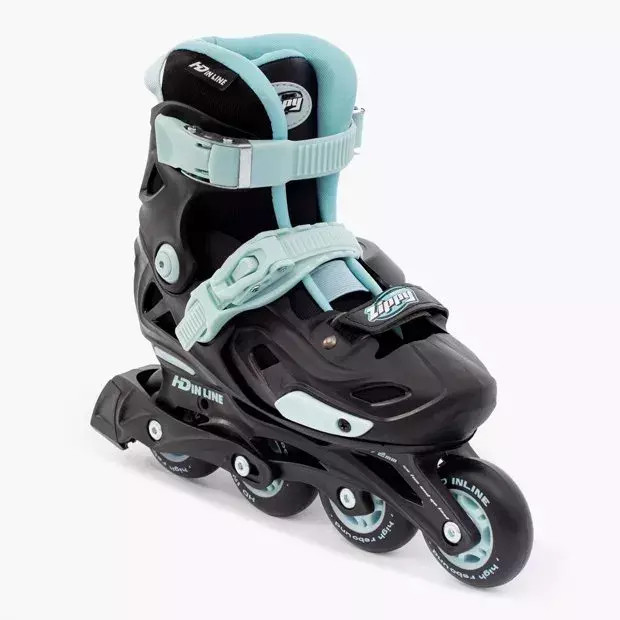 PATINS HD INLINE - ZIPPY - AJUSTÁVEL Black Ice