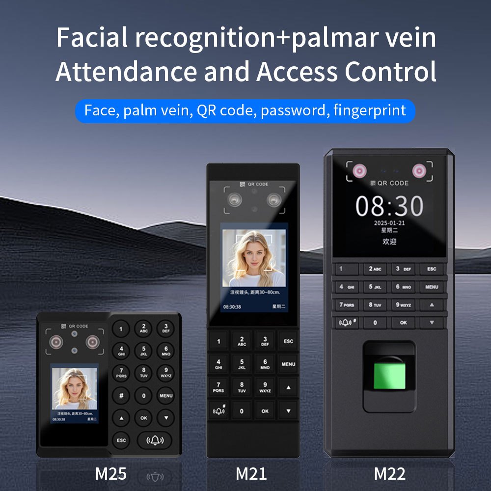 Sistema De Controle De Acesso De Atendimento Com Reconhecimento Facial De Veia De Palma AIRONGDI De Uma Peça , Gerenciam