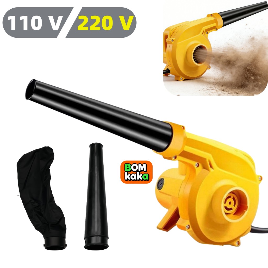 Blower Elétrico 800W Alto Poder – Sopra e Aspira Folhas, Detritos e Poeira
