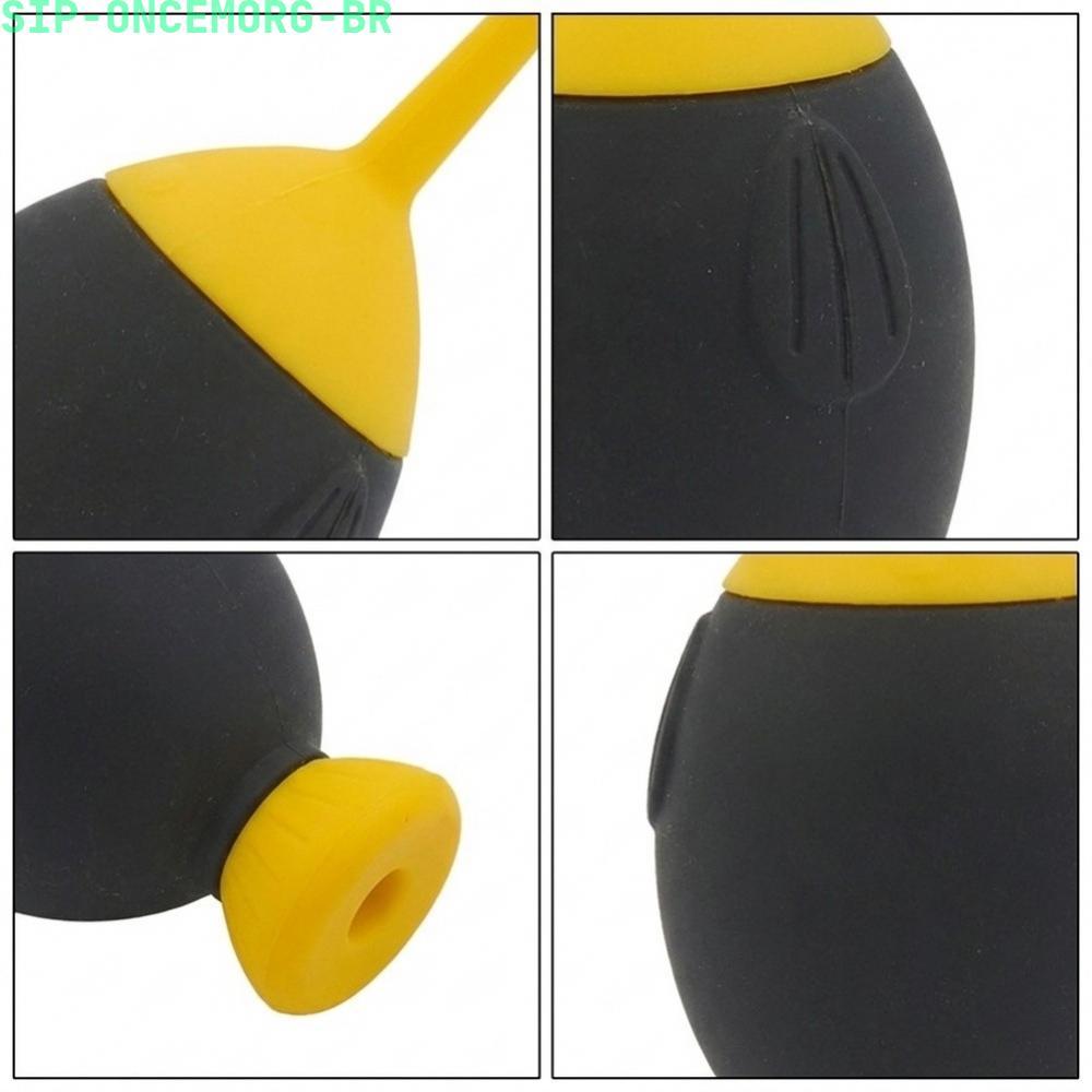 【ONCEMORG】Yellow 17x6x6cm Silicone Blower for Removing Dust from Camera Bodies and Sensors