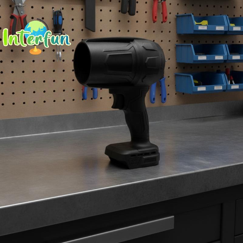 [InterfunB] Ventilador De Ar Portátil Recarregável Sem Fio Turbo Jet Dust Cleaner Varredor De Folhas De Neve Para Uso Do