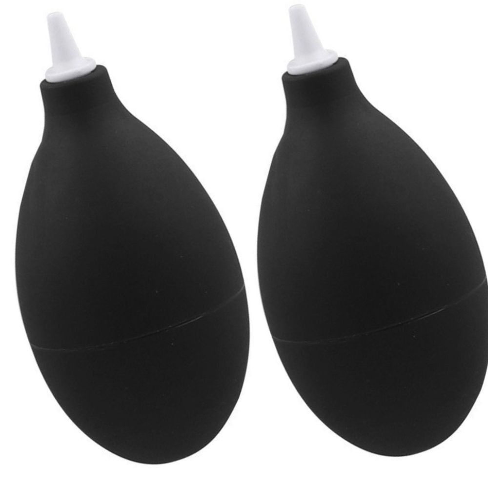 Kit 2 Soprador Para Limpeza de Aparelho Auditivo  -  Soprador De Ar manual retirar poeira humidade
