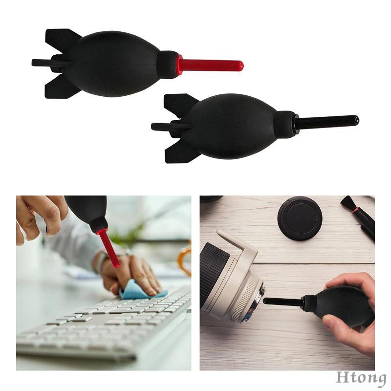 [Htong] Rocket Blaster Air Duster Dust Cleaning Acessório Ferramenta De Borracha Durável Em Formato De Foguete Ventilado