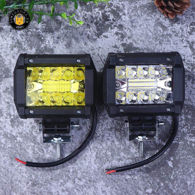 { TB & Bag } 12v LED Light Offroad Spot Floodbo Barra De Luz De Trabalho Superbright 6000K Para Carro SUV 4x4 Barco ATV
