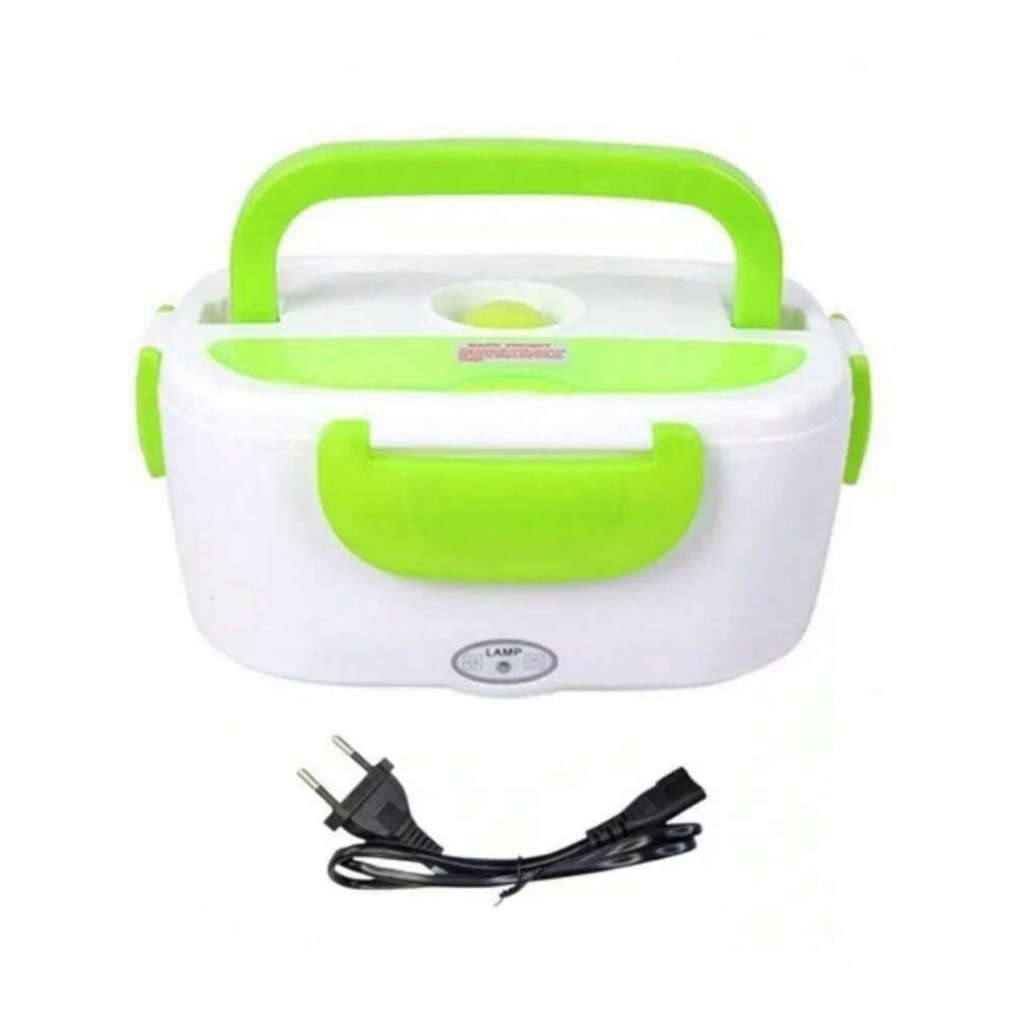 PROMOÇAO！Marmita Elétrica pode usar no Carro e em Casa Portátil Automática Térmica Box Pote Cor Aleatório - Envio Rápido