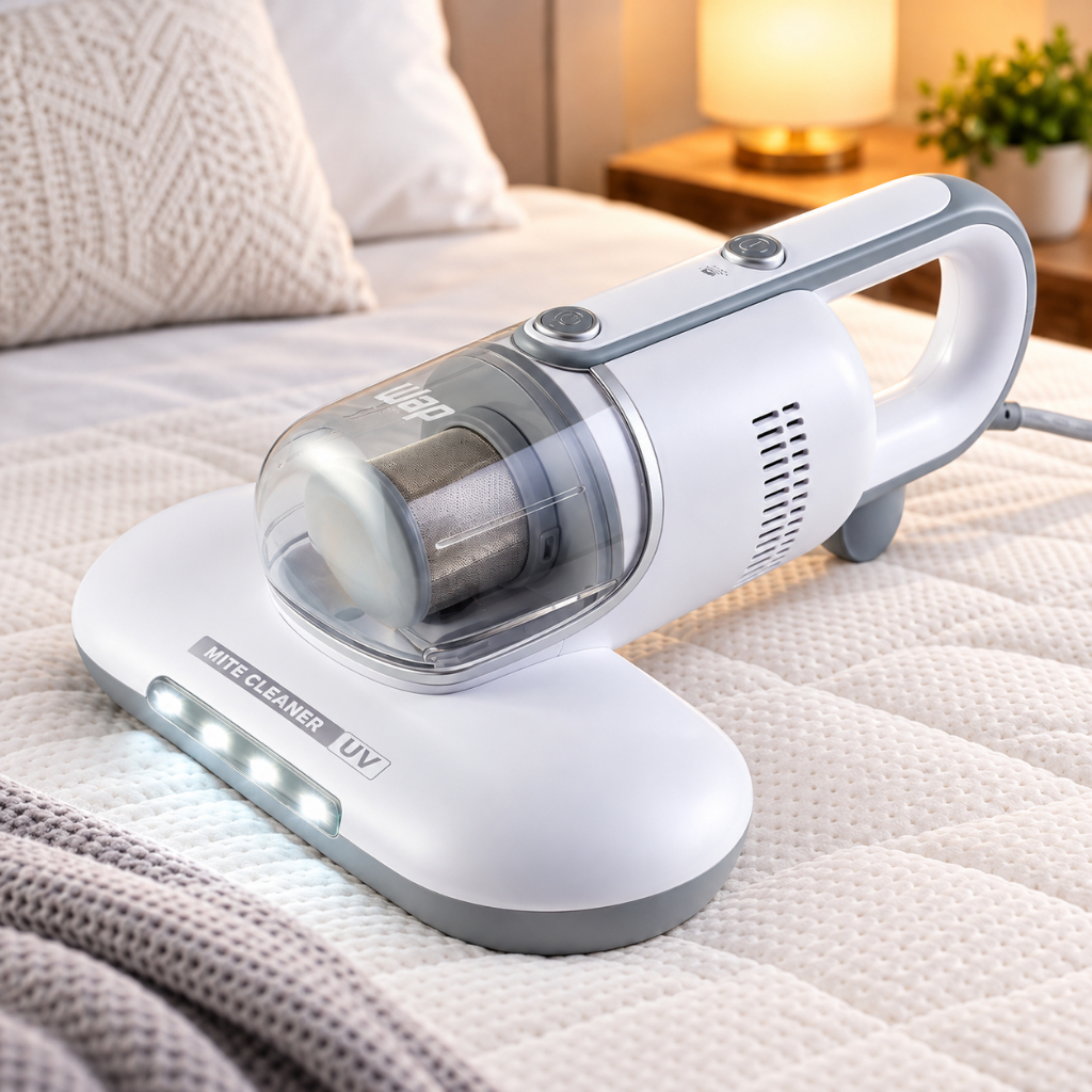 Aspirador Antiácaro WAP Mite Cleaner UV Luz UV Filtro HEPA Branco 220v 400W