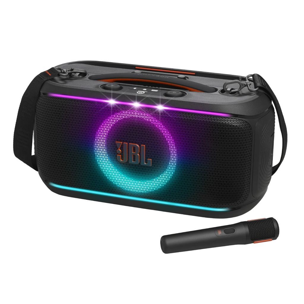 Caixa de Som JBL PartyBox On The Go 2 Bluetooth Microfone