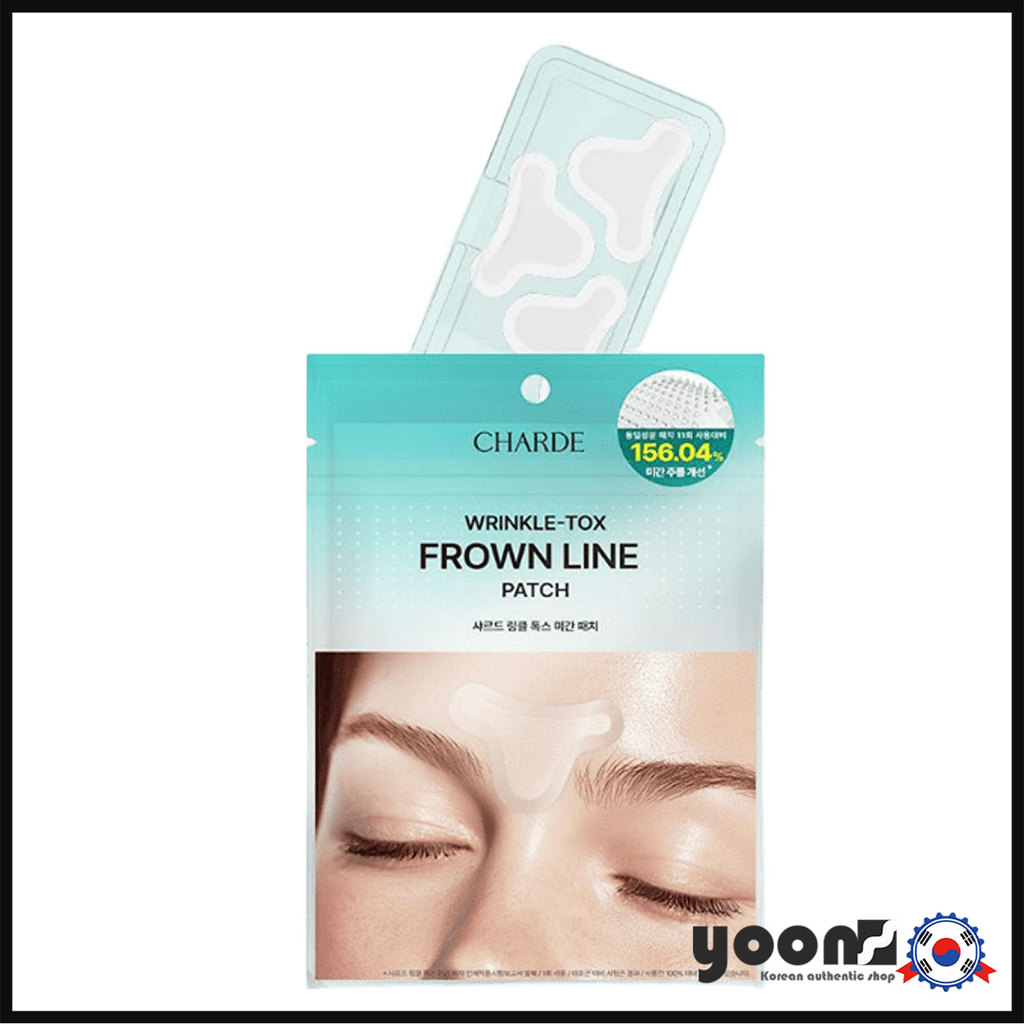 3 x adesivos para sobrancelhas Chard Wrinkle Tox