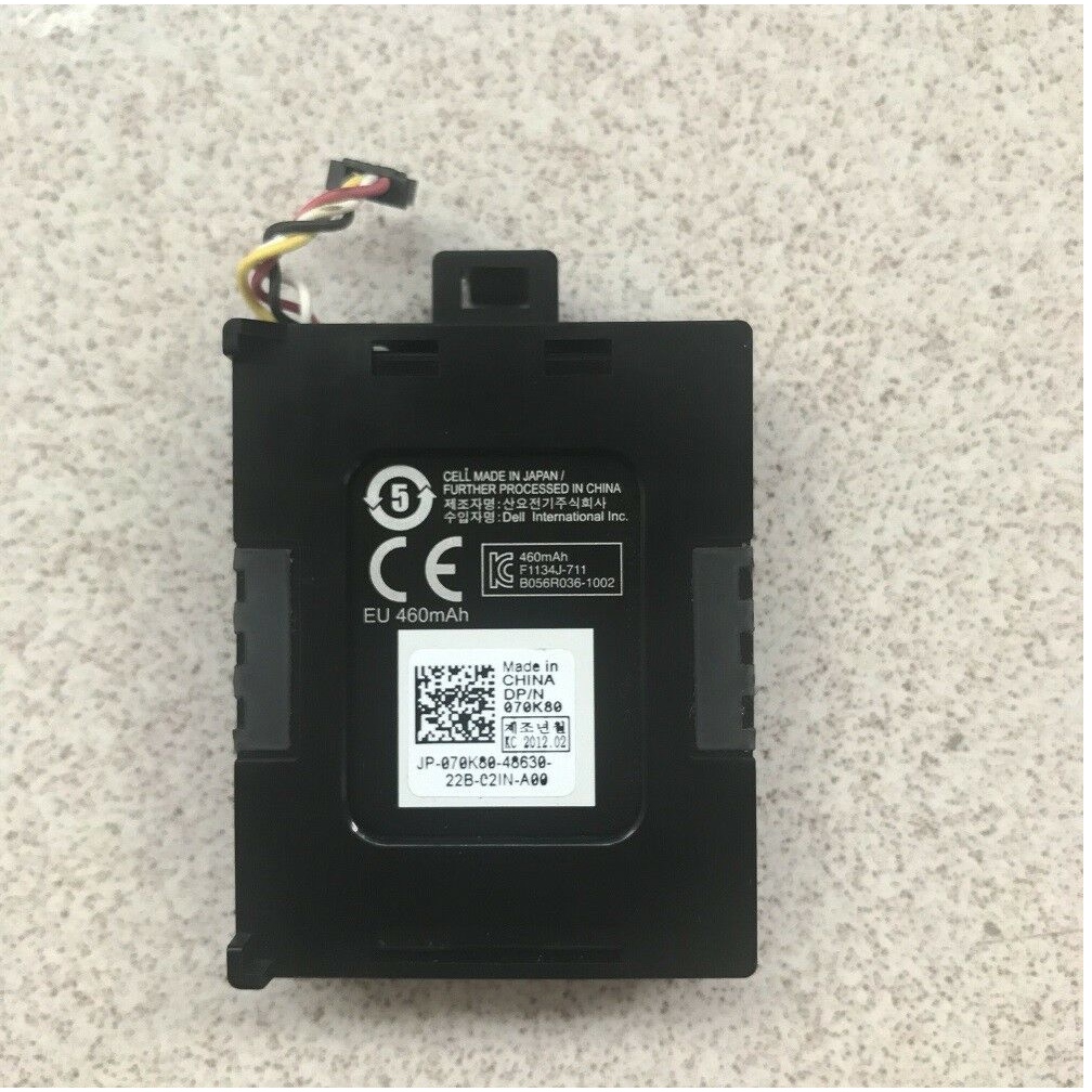 Bateria Perc Dell 070k80 Controladoras Perc H710 H810 H730 H730p 70k80