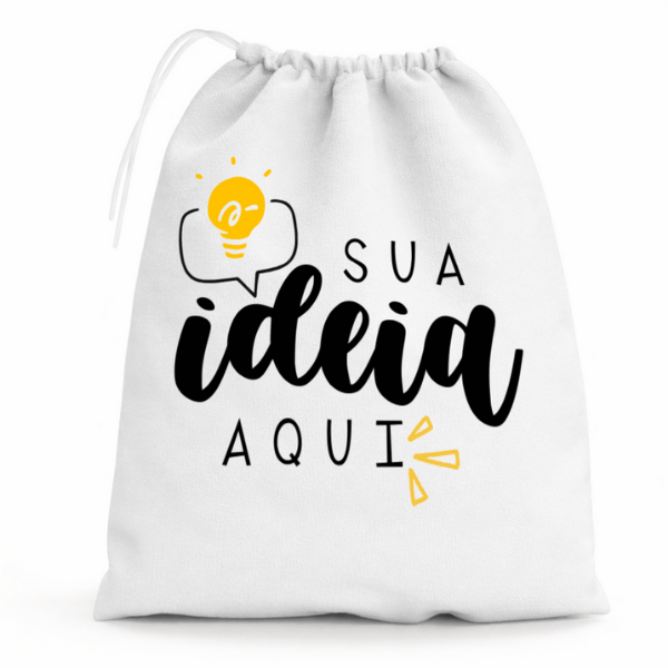 Sacolinha de Aniversário Personalizada Surpresa para Lembrancinha 15x20cm com Cordão Infantil Doces Brinquedos Festas