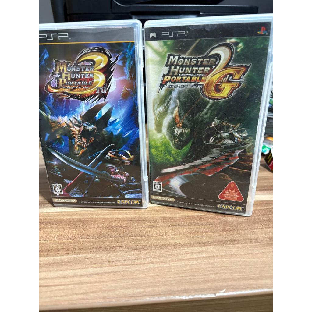 Jogo de PSP Monster Hunter Portable 2ndG e 3rd Original Japonês Seminovo