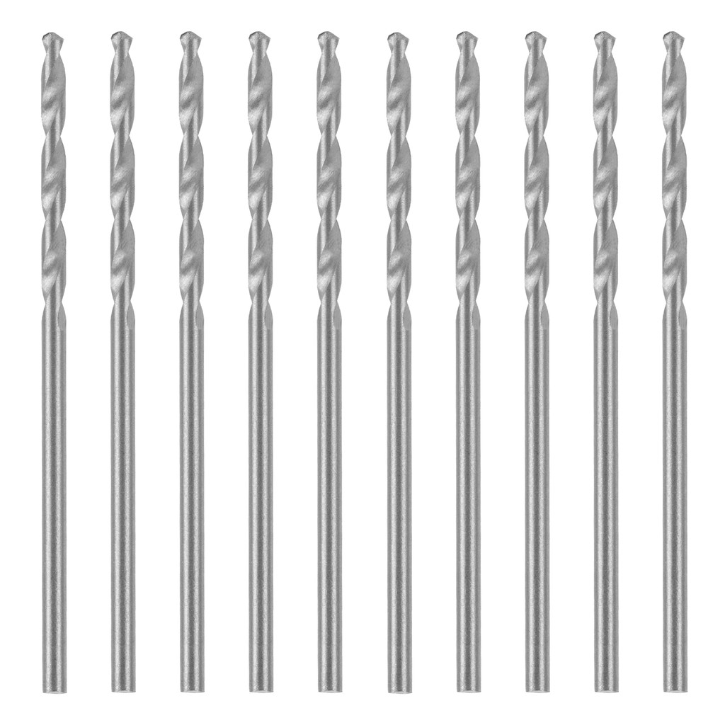 BROCA ACO RAPIDO STANDARD, PARA METAL, POLIDA, HASTE CILINDRICA, 1,5MM, 10PCS // MTX
