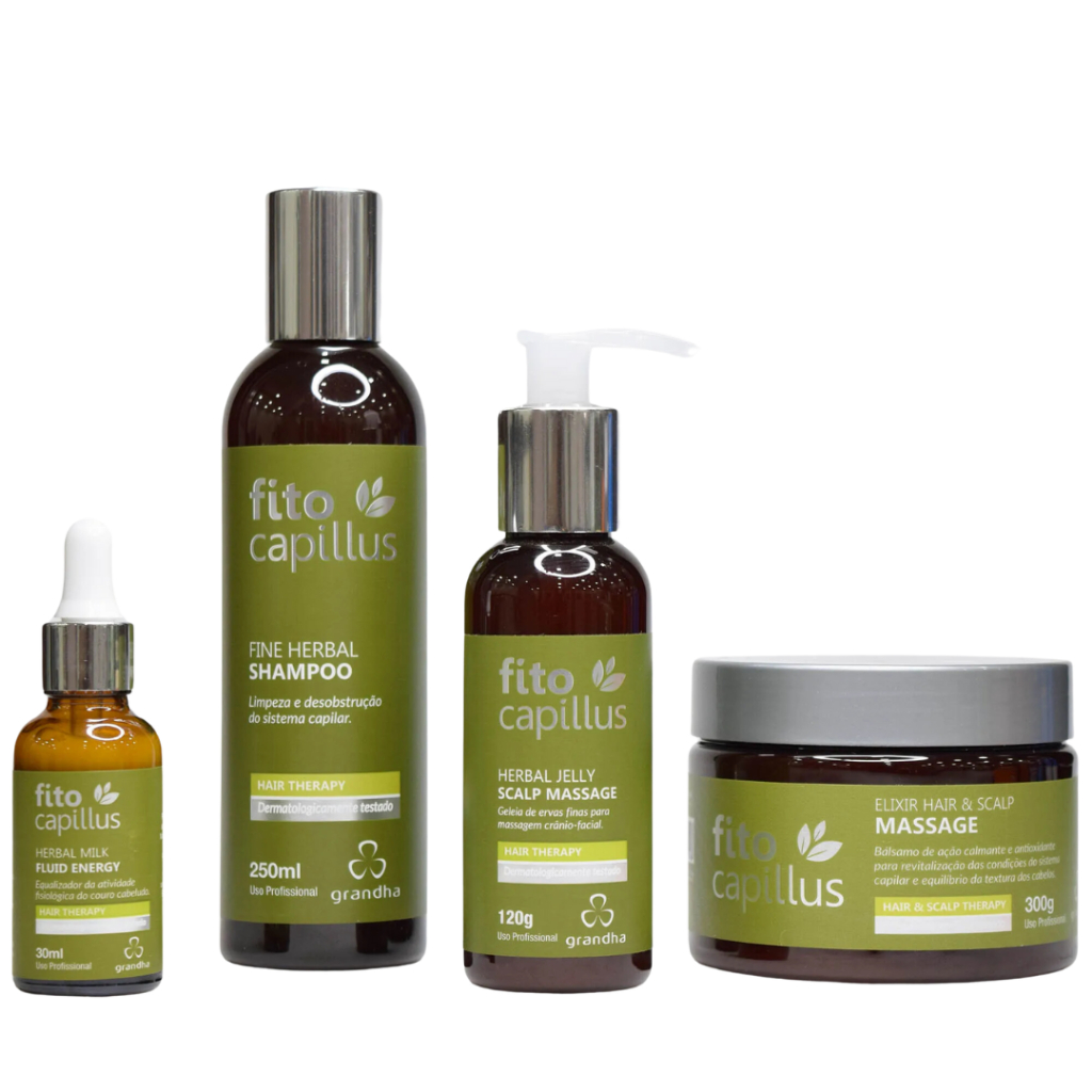 GRANHDA - Linha Fito Capillus Fine Herbal - Terapia Capilar
